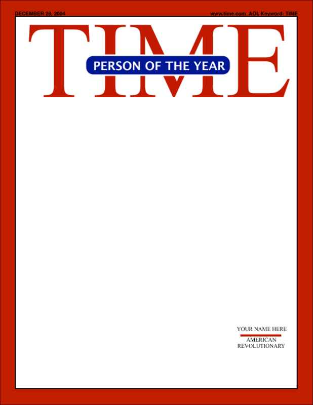 Blank Time Magazine